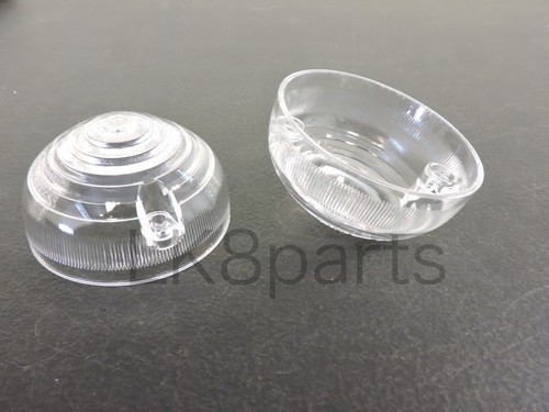 LAND ROVER DEFENDER FRONT LIGHT LENS SIDE LAMP WHITE SET x2 589284 NEW - Afbeelding 4 van 6