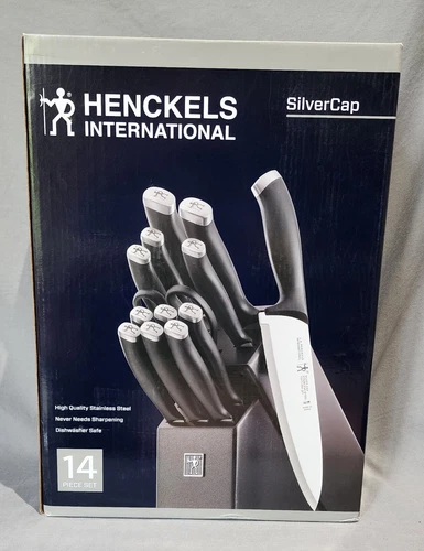 Zwilling JA Henckels Silvercap Knife Block Set - 14 Pieces - NEW!