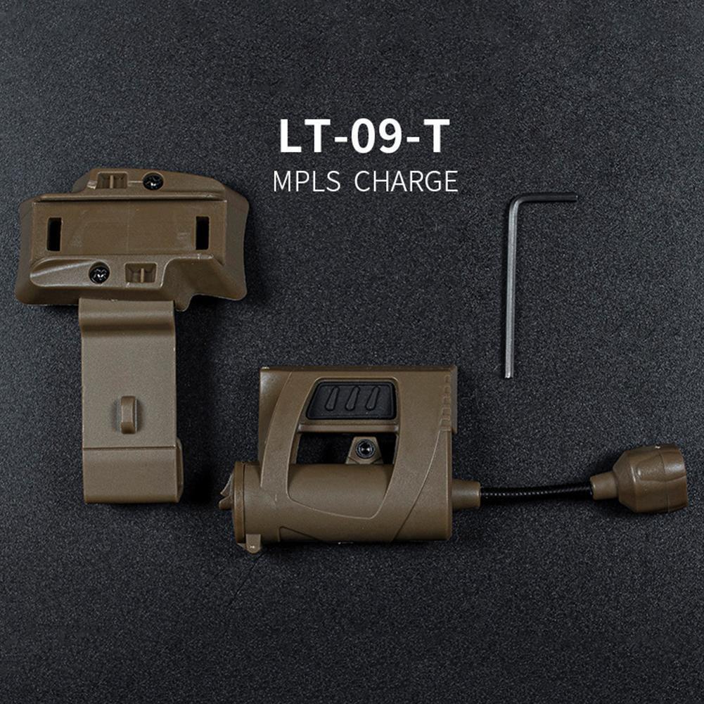 Tactical Helmet Light 3 Modes LED Airsoft Helmet Torch Flashlight Lamp