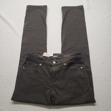 New DL1961 Mens Jeans Russell Slim Straight Ultimate 30/34 Olive Green Stretch