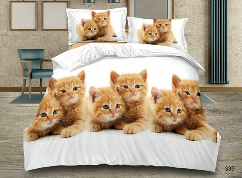3D Duvet Cover Bedding Set With Fitted Sheet And Pillow Case Single Double King* - Picture 39 of 48
