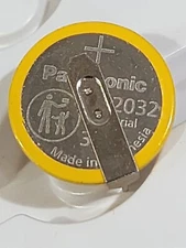 5x PANASONIC CR2032 Lithium Battery tabs for Super Nintendo NES SNES N64 Genesis