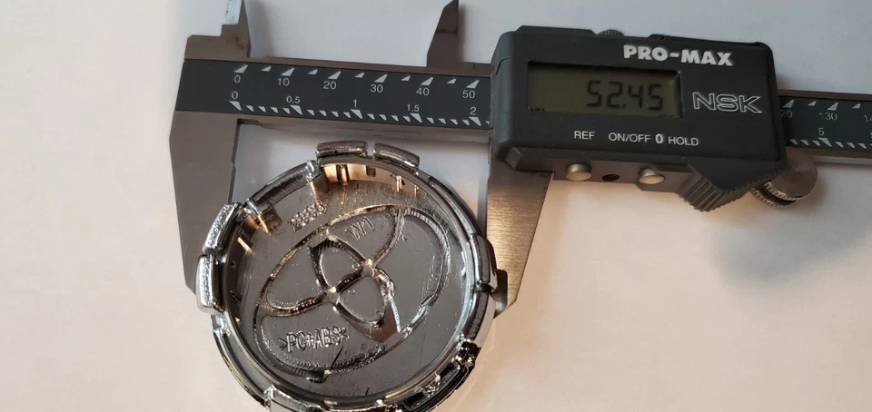 4x Tapacubos centrales llantas toyota logo cromado 57mm prius corolla Foto 4 de 4