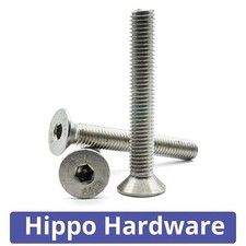 M5 M6 M8 M10 Socket Countersunk Screws Allen Key Bolts Marine A4 Stainless Steel