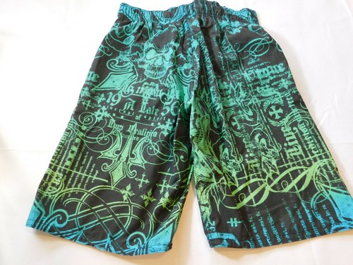 Skull Boards Boy's Youth Board shorts Swim shorts Black Multi Size Variations - Picture 4 of 4