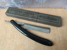 Vintage Russia USSR Straight Shaving Steel Chaika Gull Razor Soviet