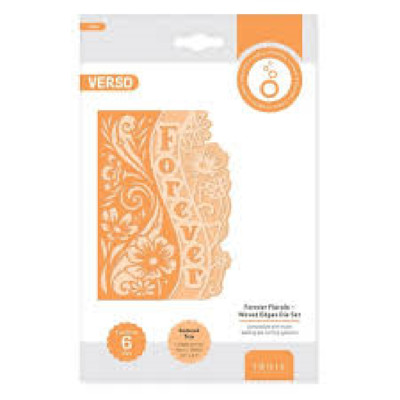 Tonic Studios Metal Cutting Die -  FOREVER FLORALS WAVED EDGES