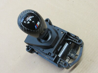 2012-2019 BMW F06 F12 F13 M6 GEAR SELECTOR SHIFTER SWITCH CARBON FIBER OEM 17915