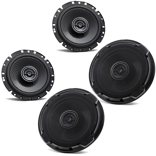 2 пары Автомобильные коаксиальные колонки Kenwood KFC-1796PS мощностью 600 Вт RMS 675 2 пары 30990₽