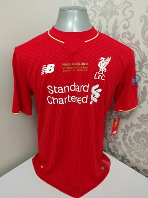 古着 リバプール ユニフォーム NB 2015-16 Liverpool 2015/16 New Balance Liverpool FC Gerrard Home Jersey - Size S | eBay