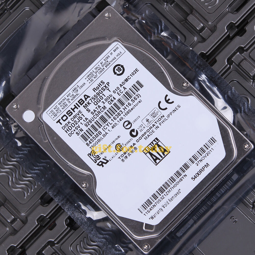 TOSHIBA 750 GB 5400 RPM SATA 2.5 TOSHIBA 750 GB 5400 RPM SATA 2.5
