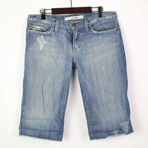Pantalones cortos de jean Joe's 27" de mezclilla desgastados - Imagen 3 de 7