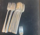12 CANDLELIGHT BY TOWLE STERLING FLATWARE BIDDING 12  SEAFOOD FOR ALL FOR 1 BID