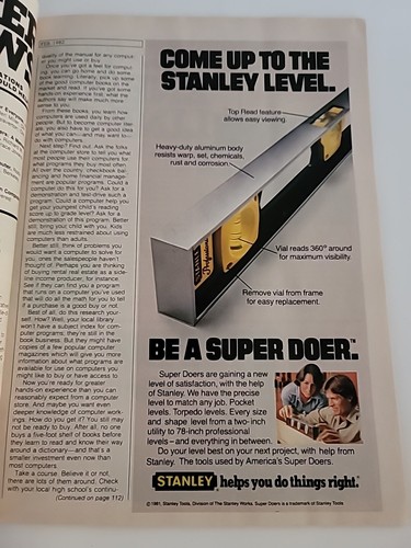 Mechanix Illustrated Magazine February 1982 Urba Centurion Car & Advertisements - Picture 4 of 6