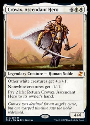 Crovax, Aszendent Hero ~ Time Spiral Remastered [ NM ] [ Magic MTG ]