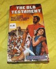 💥 The Old Testament 1963 VHS Brad Harris John Heston Margaret Taylor Mara Lane
