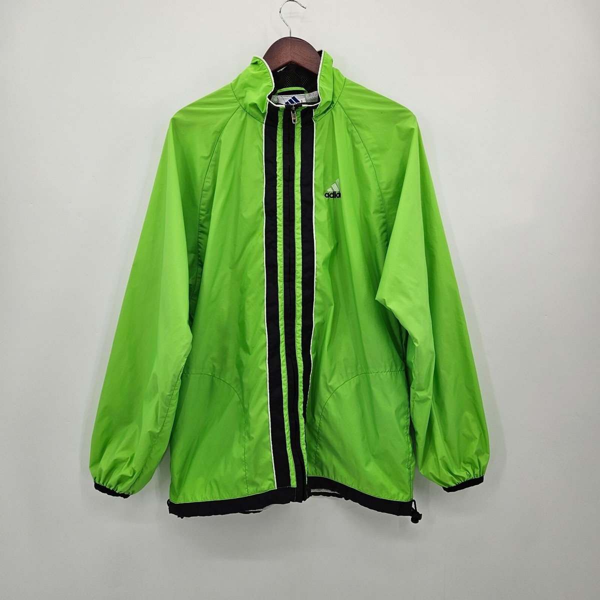 adidas コート　黒・緑　90's y2k equipment adidas コート 黒・緑 90's y2k equipment - メルカリ