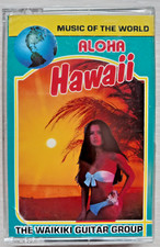 Aloha Hawaii Cassette Tape Waikiki Guitar Group Cassette Tape RARE 