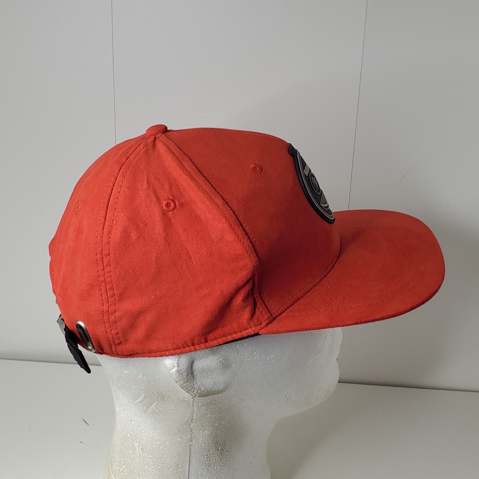 Smiley Rubber Patch Strapback Hat Baseball Cap Ba… - image 8