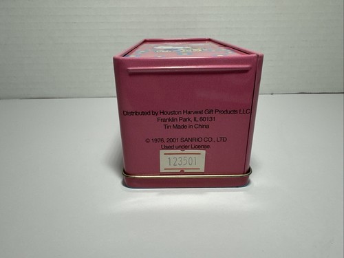 2001 Hello Kitty Sanrio Mini Bank Scoop Locker Style Pink Collectible 5 1/2” - Picture 6 of 7