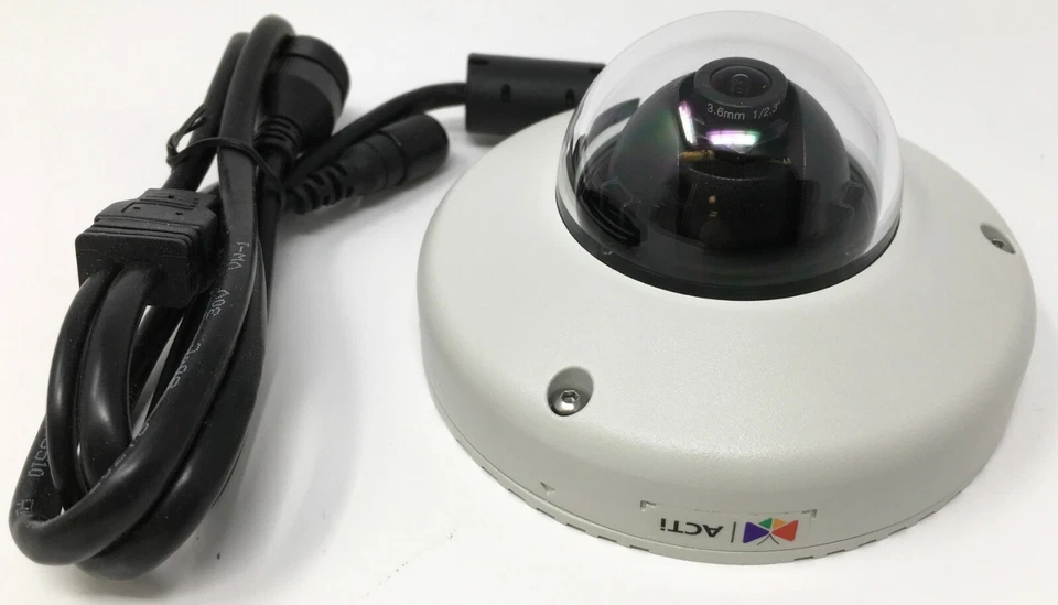 ACTi 10MP Outdoor Mini Dome Security Camera Basic WDR Fixed Vandal-Proof E922 - Image 4 of 4