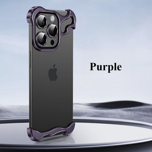 Funda protectora a prueba de golpes de metal con marco de aleación de aluminio para iPhone 16 15 14 13 Pro Max - Imagen 18 de 20