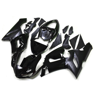 For Kawasaki Gloss Matte Black Fairings Ninja ZX6R ZX636C 2005 2006 Bodywork Kit