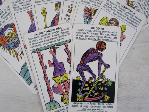 Tarot Starter Deck Karten Kaplan 1977 22 Major Arcana Karten Anleitung ST22 - Bild 5 von 14