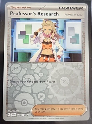 Pokémon TCG Professor's Research (Professor Sada) Scarlet & Violet-Base Set...
