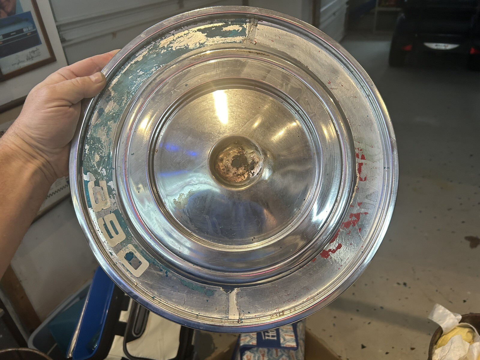 Amc AMX Chrome V8 Air Cleaner Lid eBay