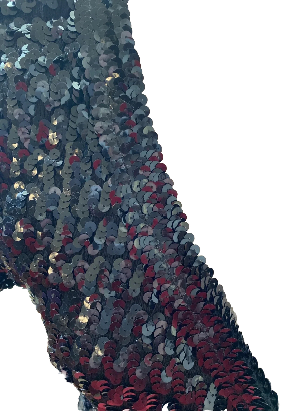 🧥🖤Cache Women's Black Sequin Snap Button V-Neck… - image 2