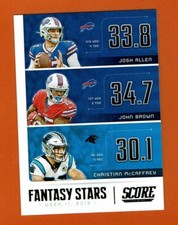 2019-20 Score Fantasy Stars FS-JJC Allen,Brown,Jones