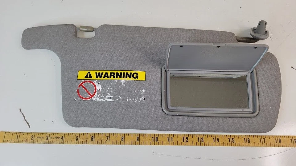 Honda CR-V 1997-2001 parasol lado del pasajero gris vinilo OEM Foto 3 de 4