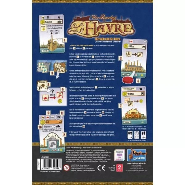 Le Havre - Brettspiel - Lookout Games - 1-5 Spieler - Bild 2 von 3