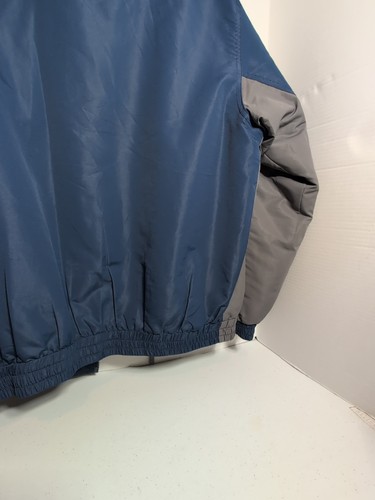 Cabela’s Outdoor Gear Fleece Lined Coat Jacket Full Zip Size Medium Blue Gray - Bild 16 von 18
