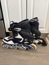 KR Exotech Moto 90 Rollerblades ILQ 9 Max Wheel Size 90 Size US 12