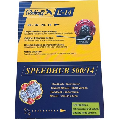 Rohloff Speedhub 500/14 Bedienungsanleitung