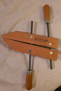Jorgensen No 1 Wood Handle Hand Screw Clamp 10 inch (USA)