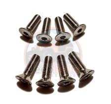 Fits JL Jeep Wrangler OUTER Door Hinge 8 Rust Proof Stainless Steel Bolts Set