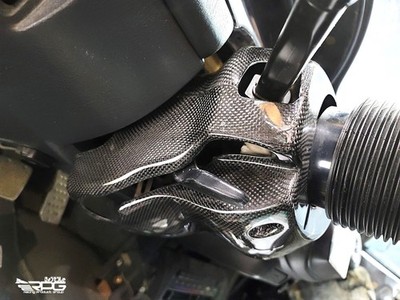 RPG Carbon Steering Column Cover for 96-01 Honda Civic Si Sir TypeR B18C B16A