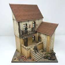 Wohnhaus mit Balkon  1:35 - Laser Cut Gebäud...
