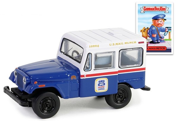 Greenlight - Jeep DJ-5 1970 U.S. Mail Aus Der Serie Garbage Pail Kids In Blis...-image