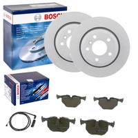 Bosch Bremsscheiben 320Mm + BelÄGe Hinten Passend FüR BMW X3 E83