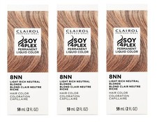 BL Clairol Liquicolor Permanent 8Nn Gray Buster Lt Rich Blonde 2oz X 3 Packs