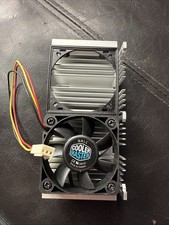 vintage Cooler Master CPU cooling fan and heatsink Untested