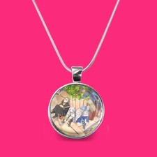 Frieren Necklace Fern Weeabo Jewelry Handmade Himmel Stark Anime