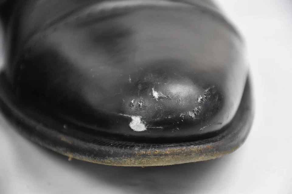 Zapato Oxford A. Testoni Para Hombre Cuero Negro Puntera Talla 9.5 - 10.5 EE. UU. Foto 4 de 4