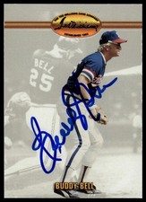 Buddy Bell 1993 Ted Williams #31 Texas Rangers Auto Autographed Signed MLB Card