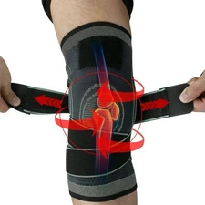 Knee Brace Support XL For Patella Stabilizer Joint Pain Relief Compression Green