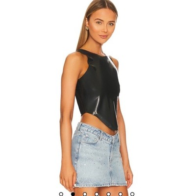 New | Miaou Jinx Tank in Black S